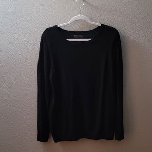 Plain black sweater